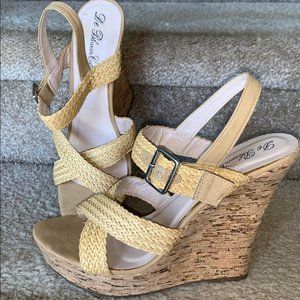 wedges nude shoes sandals